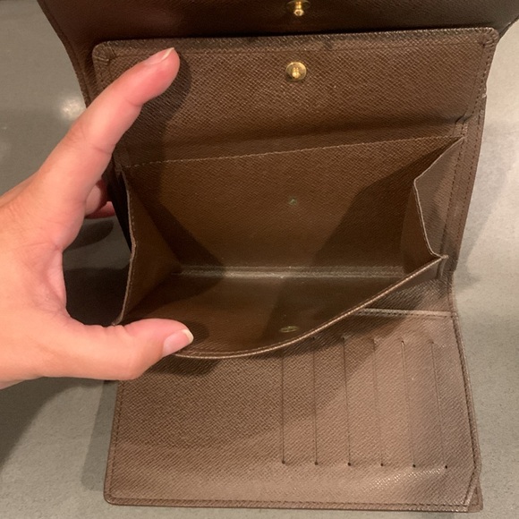 Louis Vuitton Damier Porte Tresor Etui Papier trifold wallet. Date Code SP0014 - Picture 5 of 12